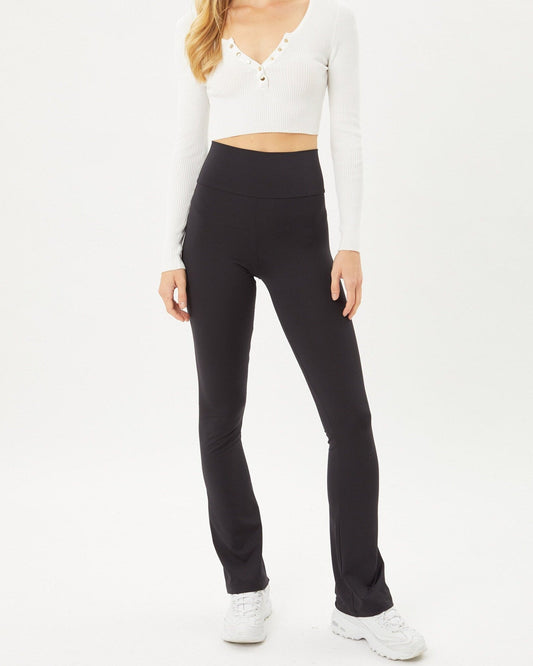 High Waisted Flare Leggings