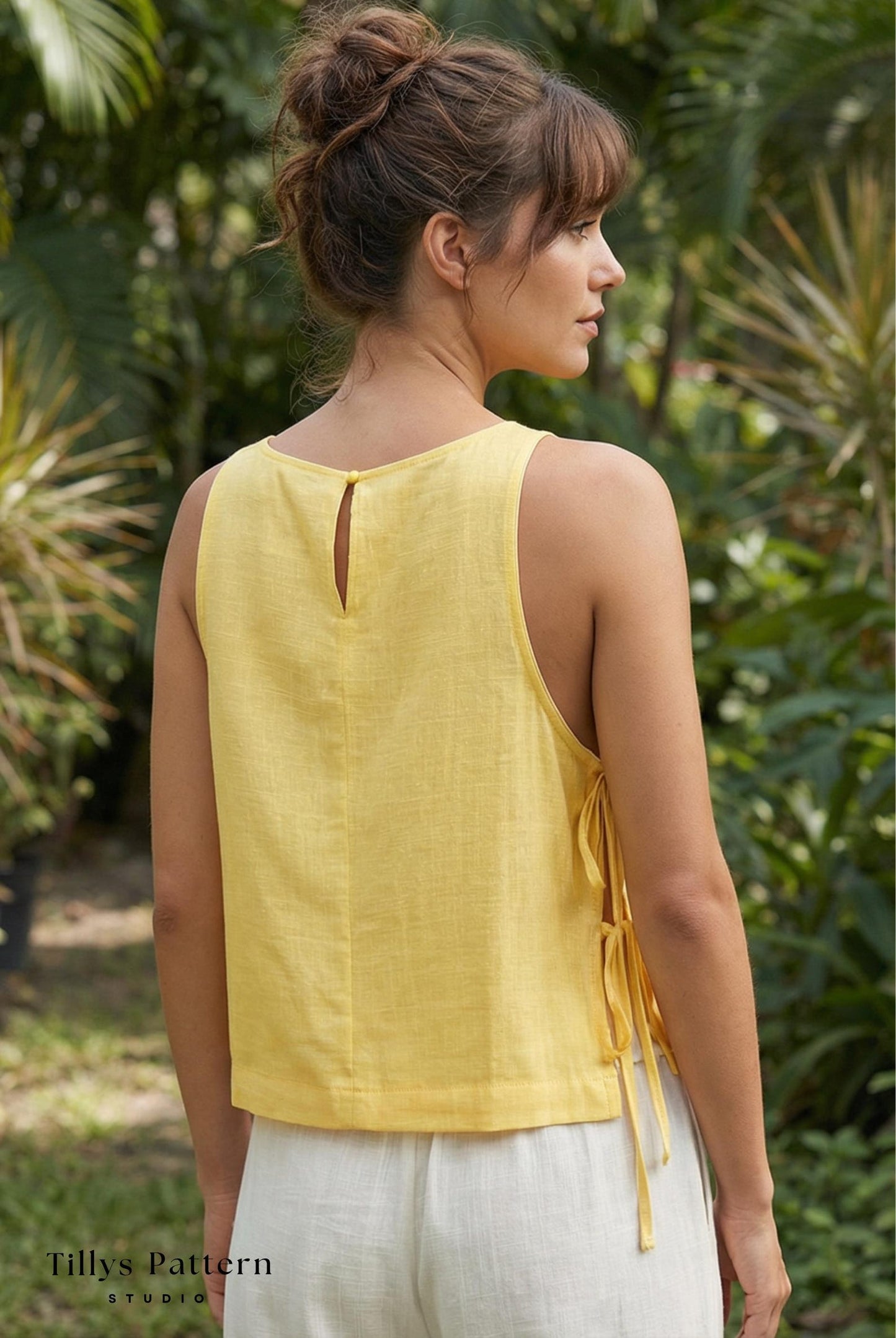 Sleeveless Summer Blouse